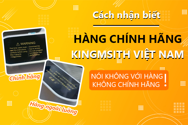 Cách phân biệt Máy chạy bộ KingSmith chính hãng